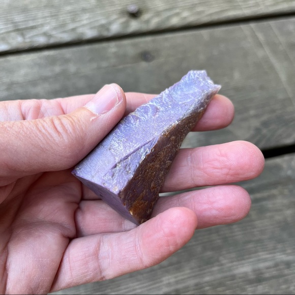 Sugilite Raw Lilac Lavender Gemstone - Picture 12 of 12